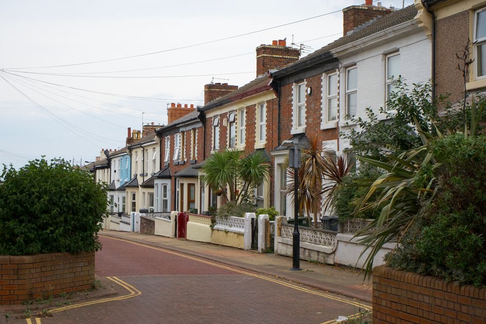 Residential terraced homes