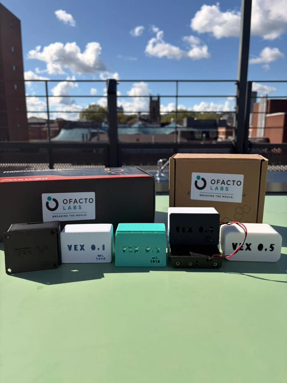 The VEX prototype lineup