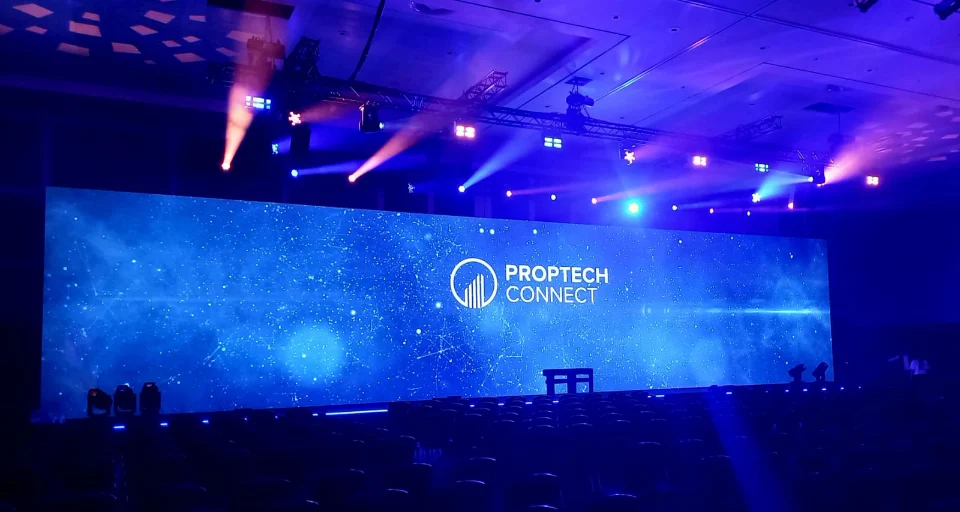 The stage at PropTech Connect Europe 2026